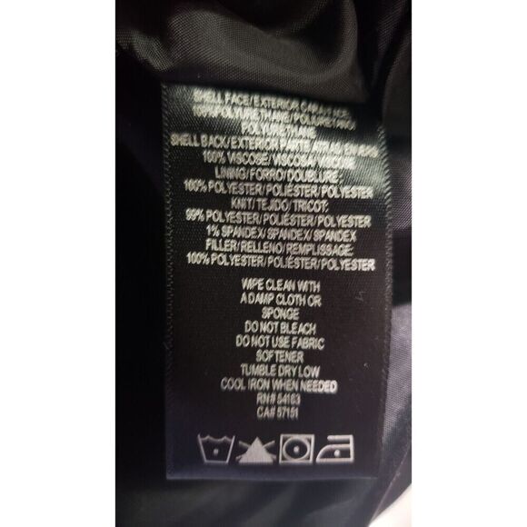 Andrew Marc Performance Hooded Puffer Faux Leather‎ Jacket Coat Size 1X NWT - Picture 7 of 8